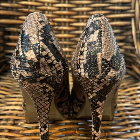 Nine West Snakeskin Patterned Women's Heels in 9.5 - Picture 7 of 13